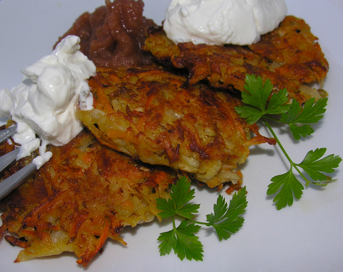 Variegated Spiced Latkes