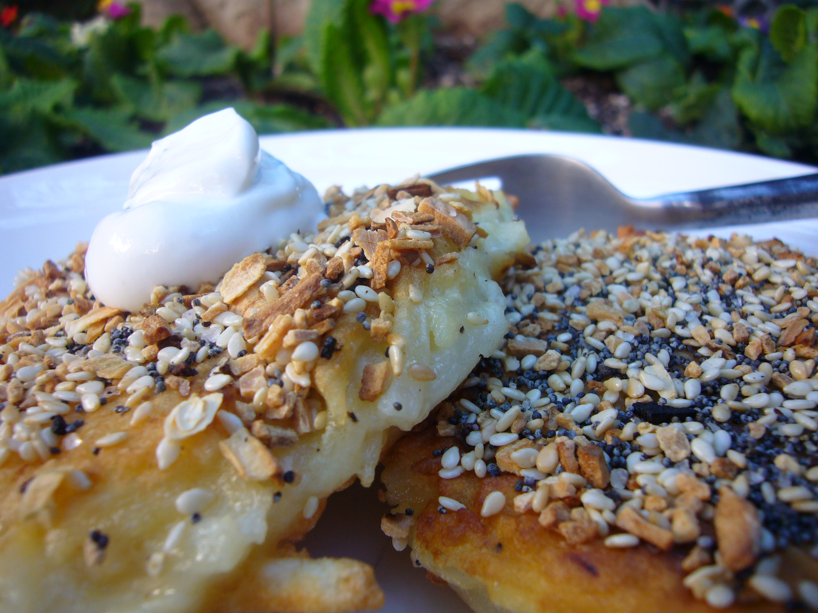 The 'Everything' Potato Pancake