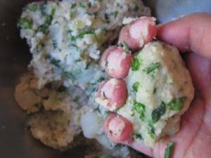 Whole Wheat Couscous Potato Cakes
