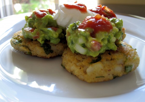 Whole Wheat Couscous Potato Cakes