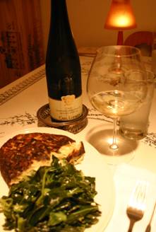 Raclette potato pancakes