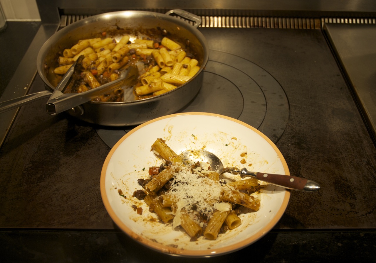 Waste Not Want Not or Thanksgiving Pasta