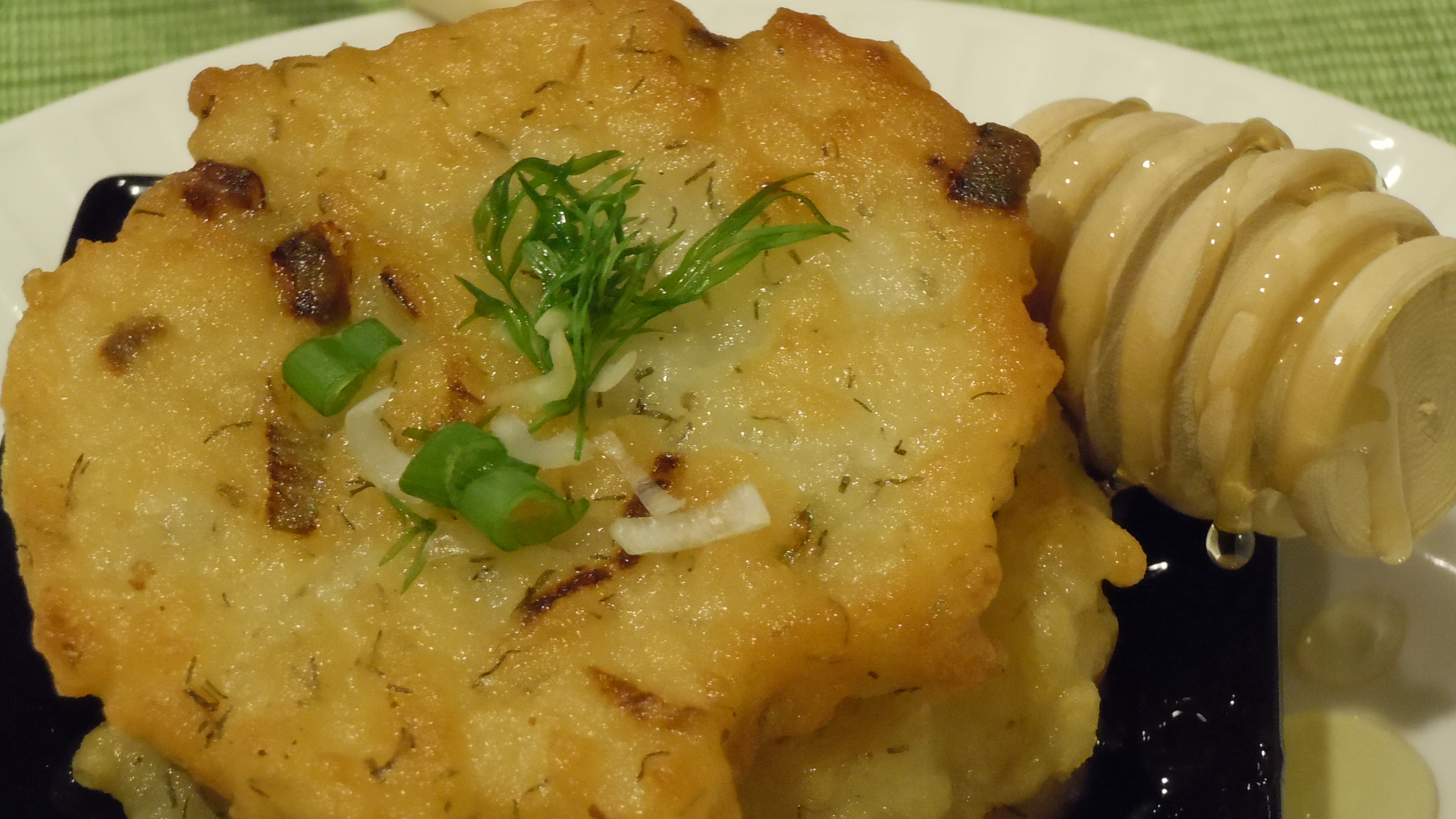 No-Potato Chive Latke