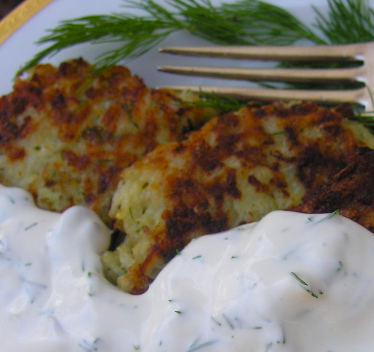 New England potato cod fishcakes
