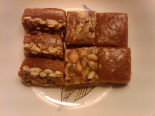 Salted Pumpkin Caramels