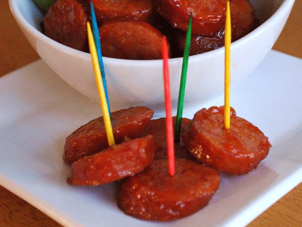 Whiskey Sausages