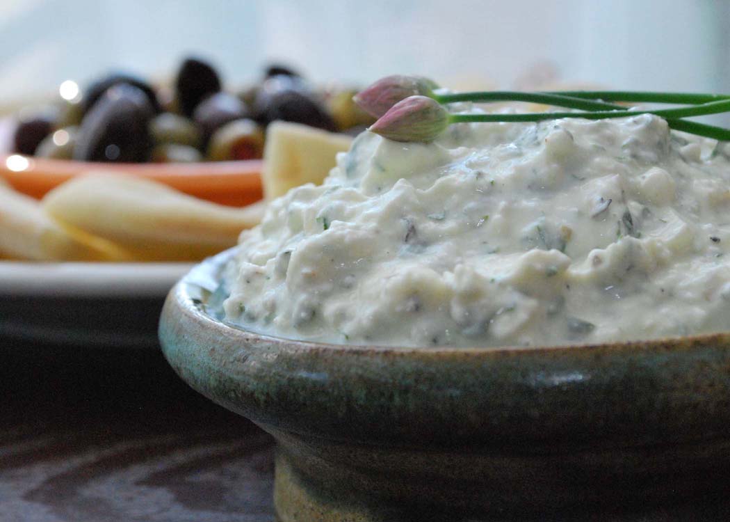 Feta Yogurt Cheese Dip