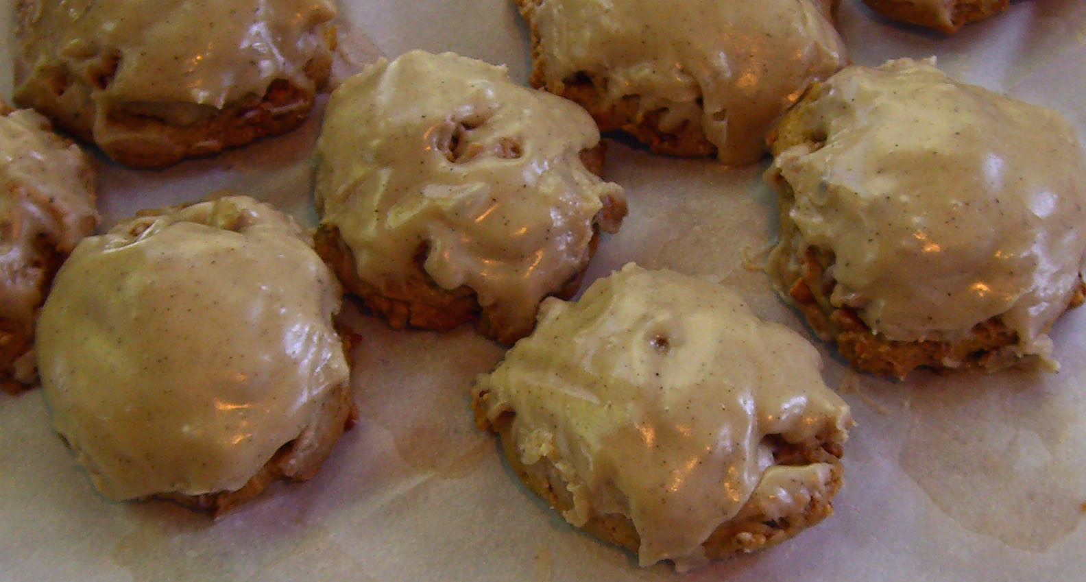 Toasted Cashew Cookies with Browned Butter Frosting