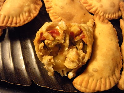 Empanaditas de Polllo (mini chicken empanadas)