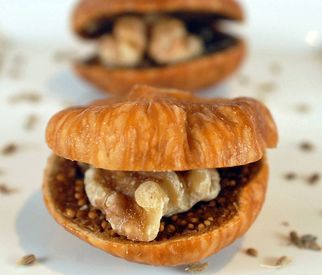 Turkish Figs with Anise and Walnuts
