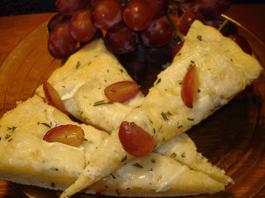 Brie & Grape Tart