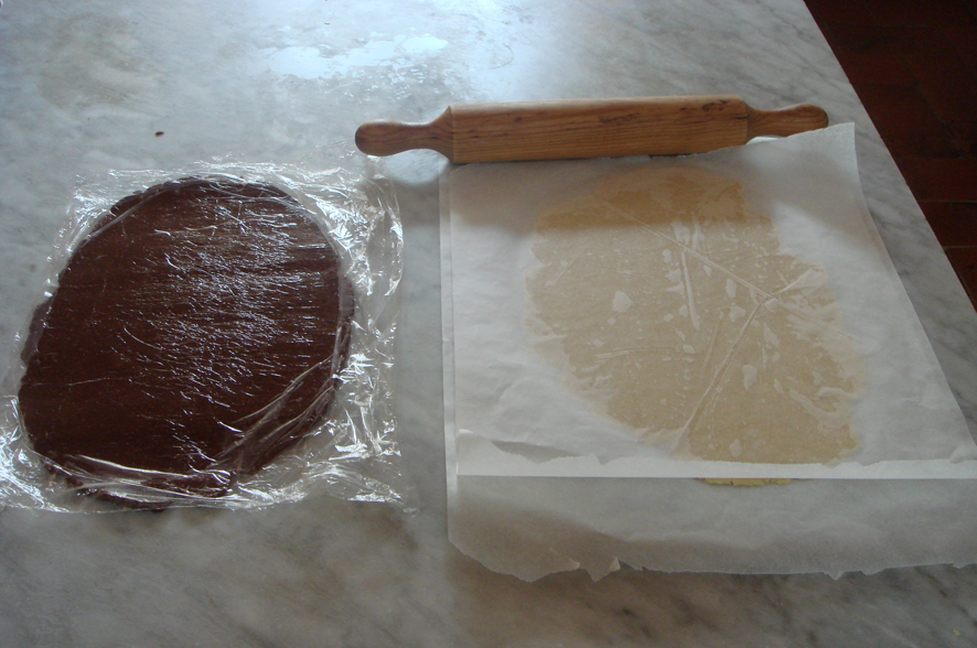 Chocolate and Coconut Pinwheels