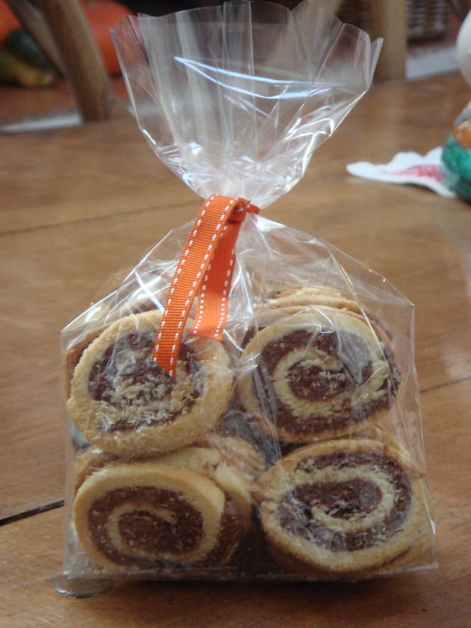 Chocolate and Coconut Pinwheels