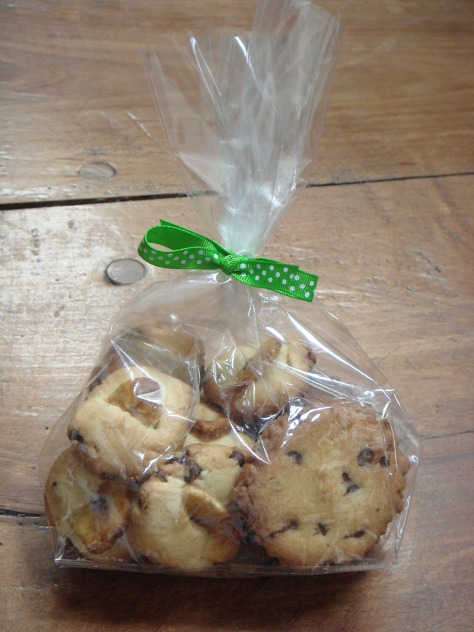 Chocolate and Banana Cookies
