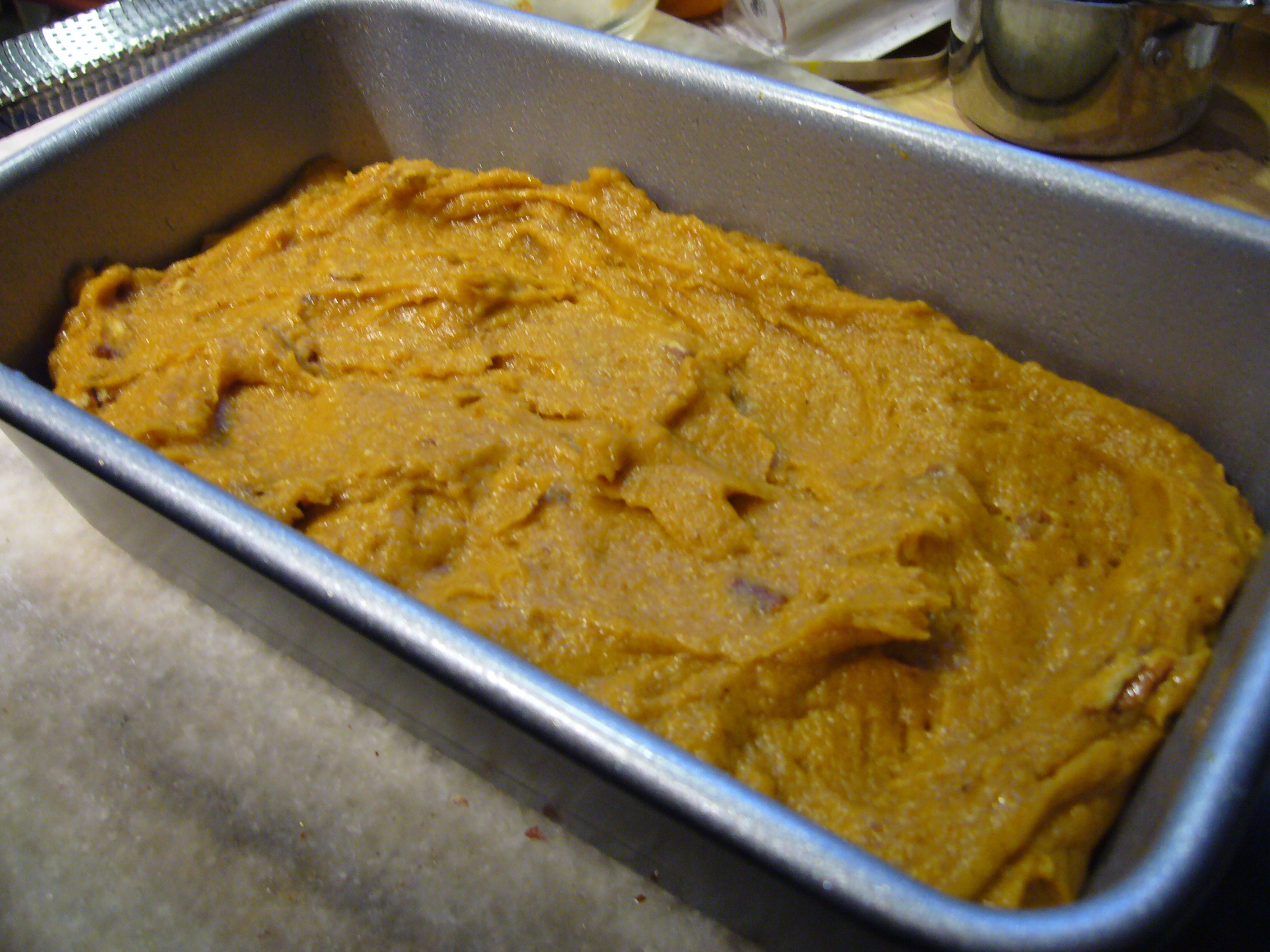 Pumpkin Christmas Bread