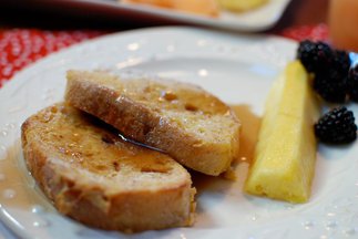 Egg Nog French Toast