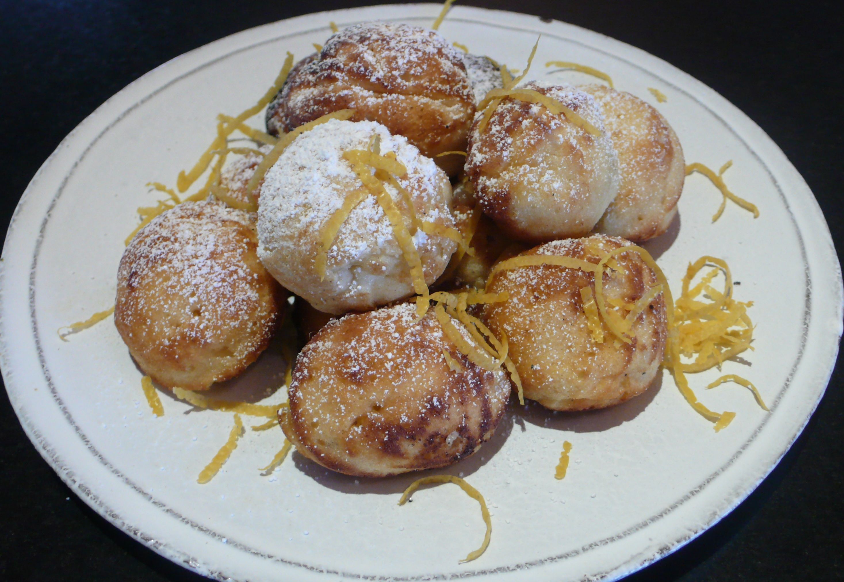 Buttermilk Pancake Puffs Filled with Limoncello Lemon Curd Recipe on Food52