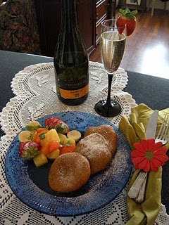 Haitian Doughboys - Tropical Fruit Compote