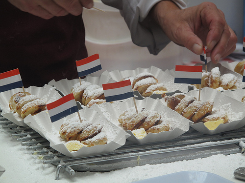 Bacon poffertjes