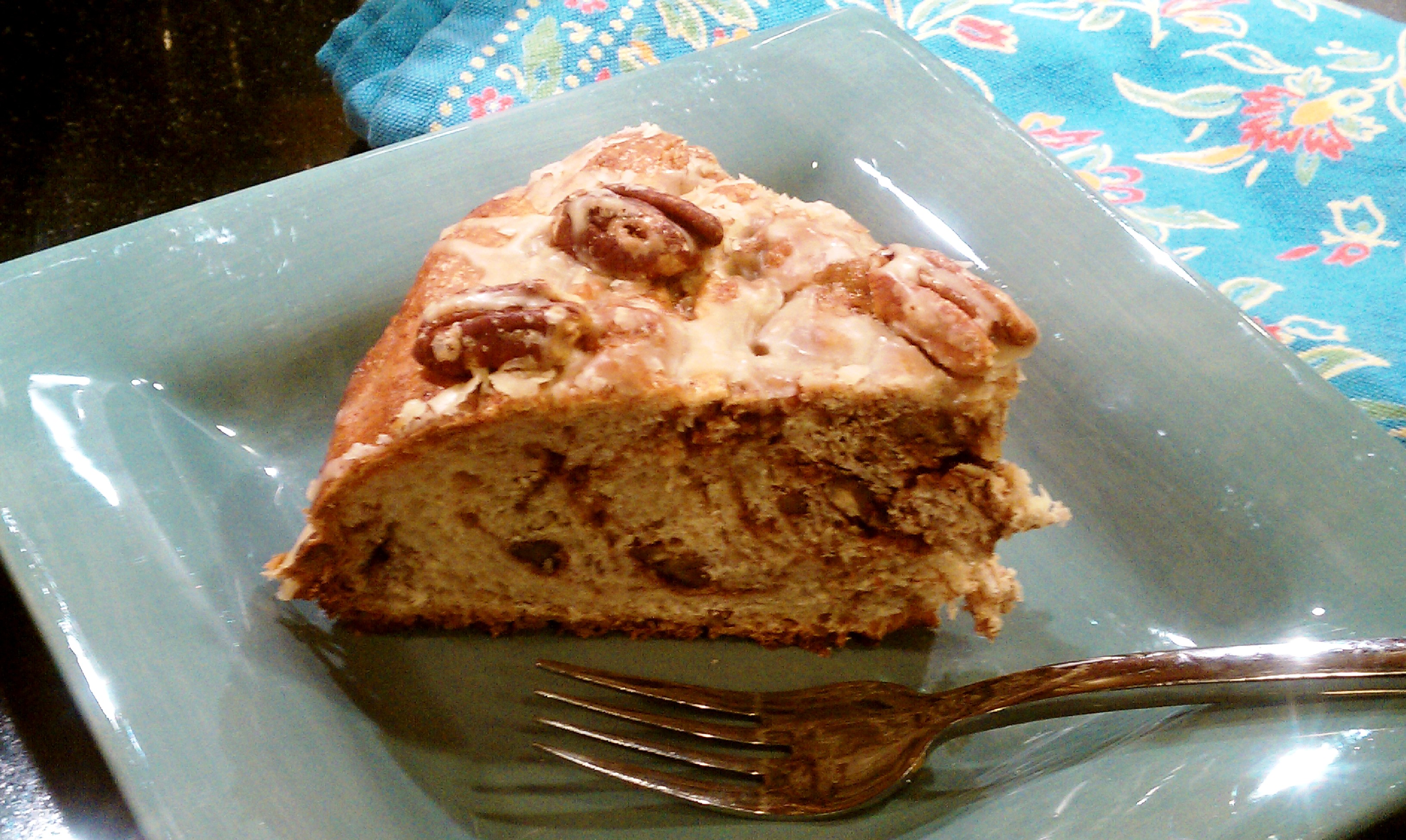 Spicy Chocolate- Pecan Coffee Cake