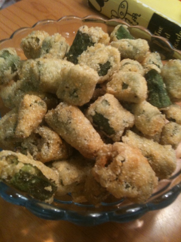 Simplest Fried Okra