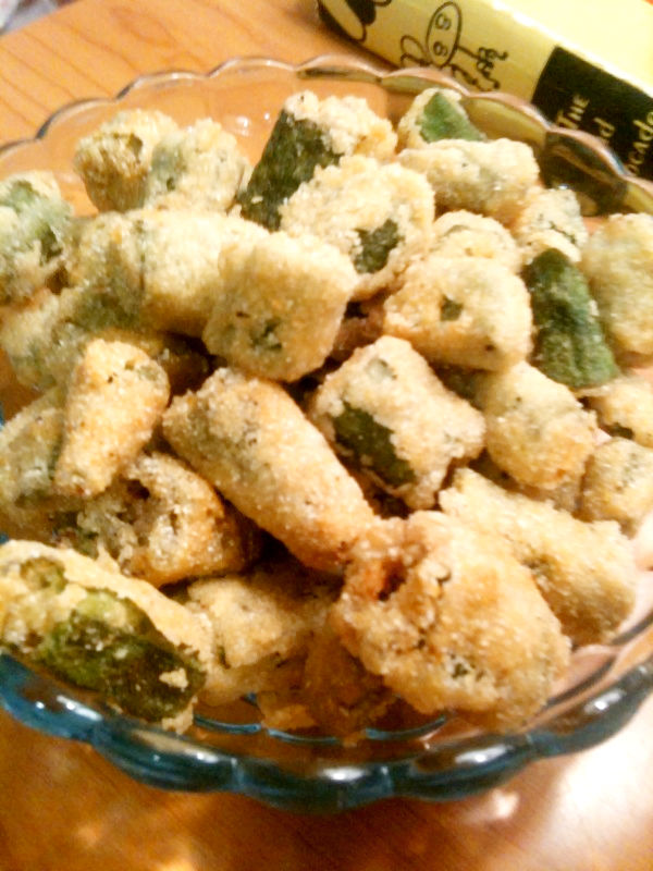 Simplest Fried Okra