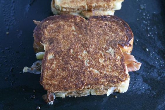 Brie and Prosciutto Melt