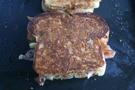 Brie and Prosciutto Melt