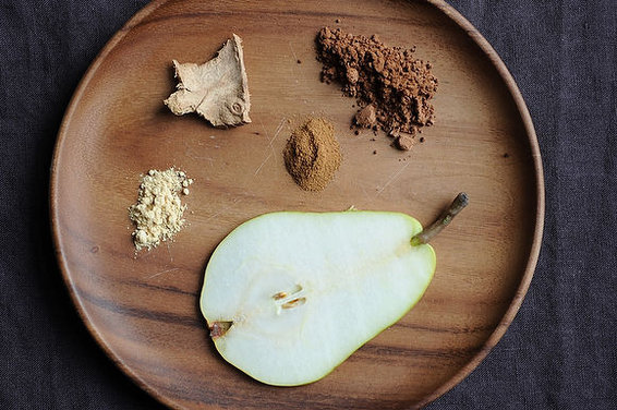 Cocoa Pear Crisps