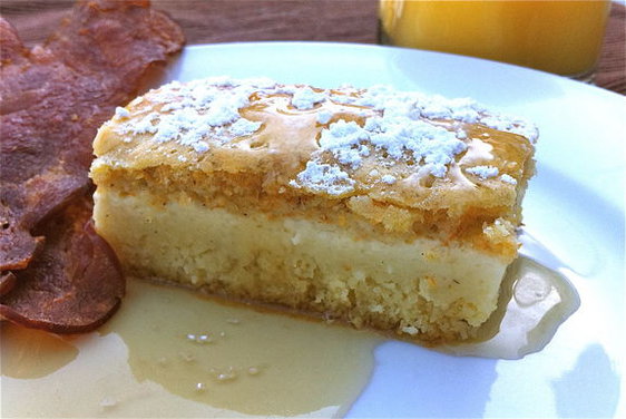 Warm Custard Spoon Bread 