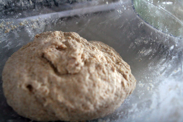 Garlic Naan with Whole Wheat
