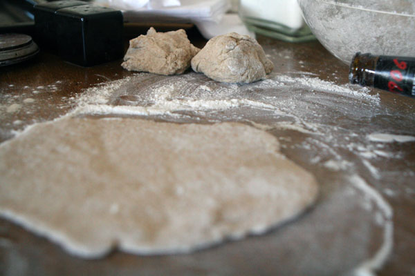 Garlic Naan with Whole Wheat