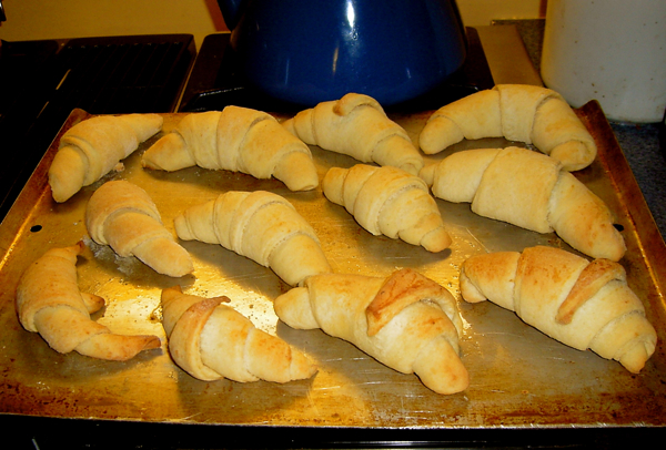 Orange-Honey Crescents