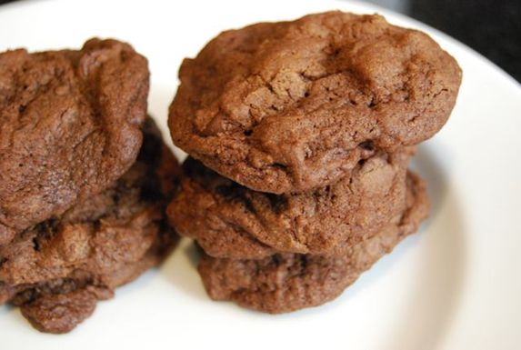 Double Chocolate Espresso Cookies