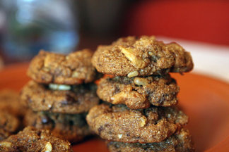 Wheat Bran Chocolate Chip Cookies