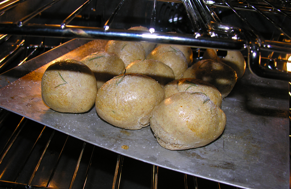 Rosemary lemon rolls 