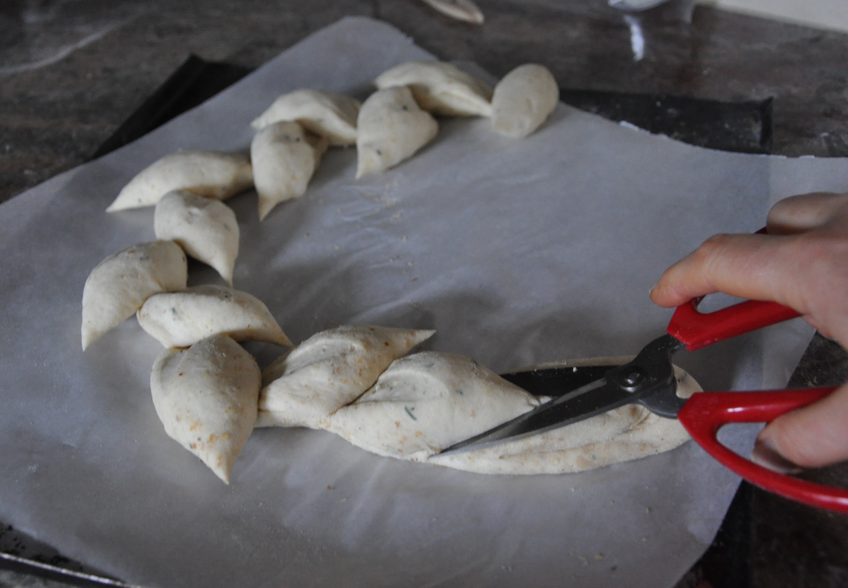 Rosemary Epi Rolls