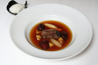 Korean Short Rib Stew with Dried Jujubes and Chestnuts