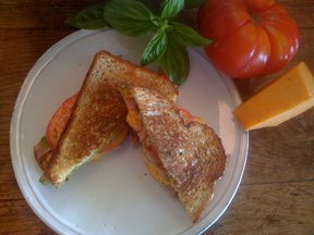 Mary's Plain Old Simple Ham and Cheese Sandwich