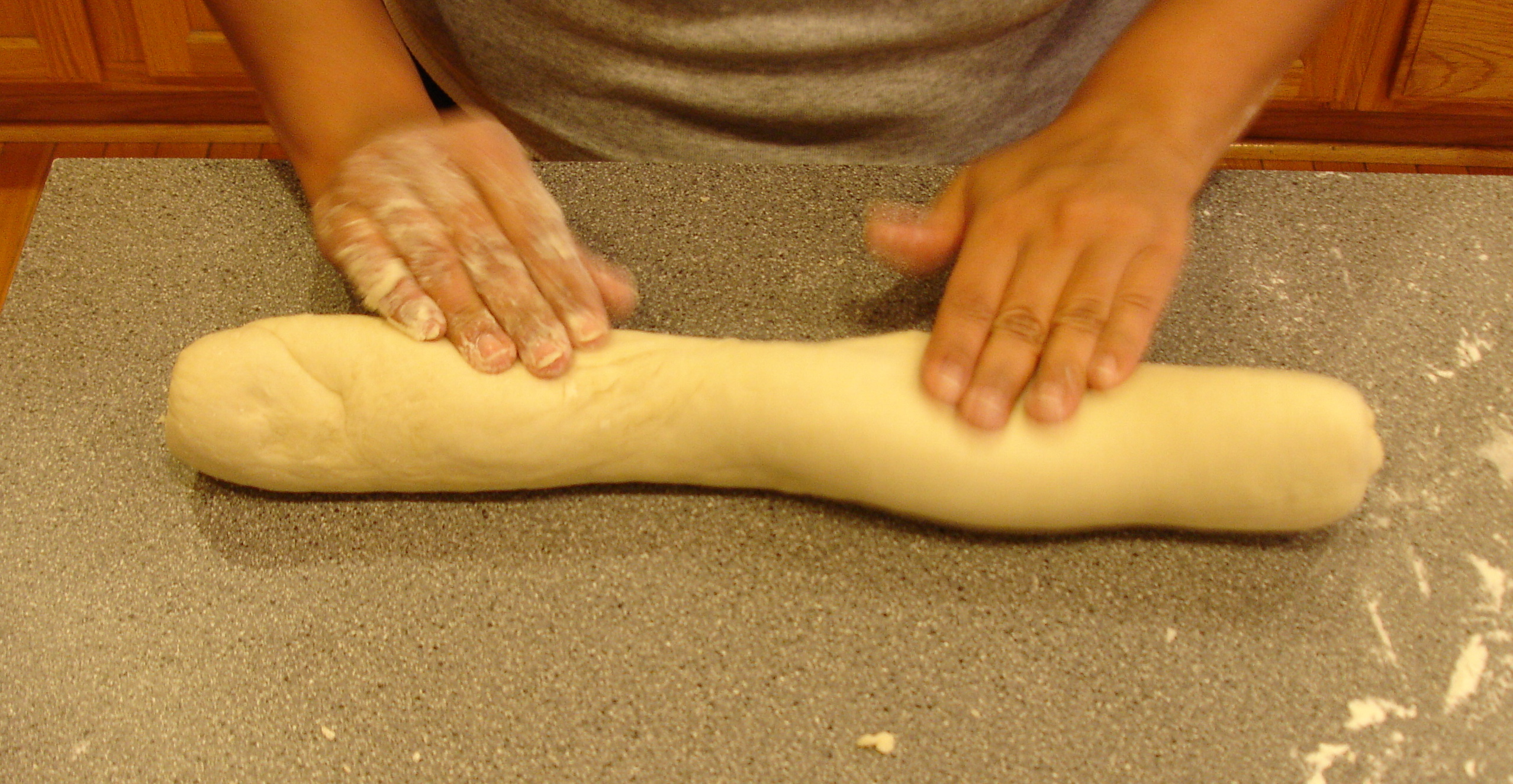  Three way pull-apart rolls 