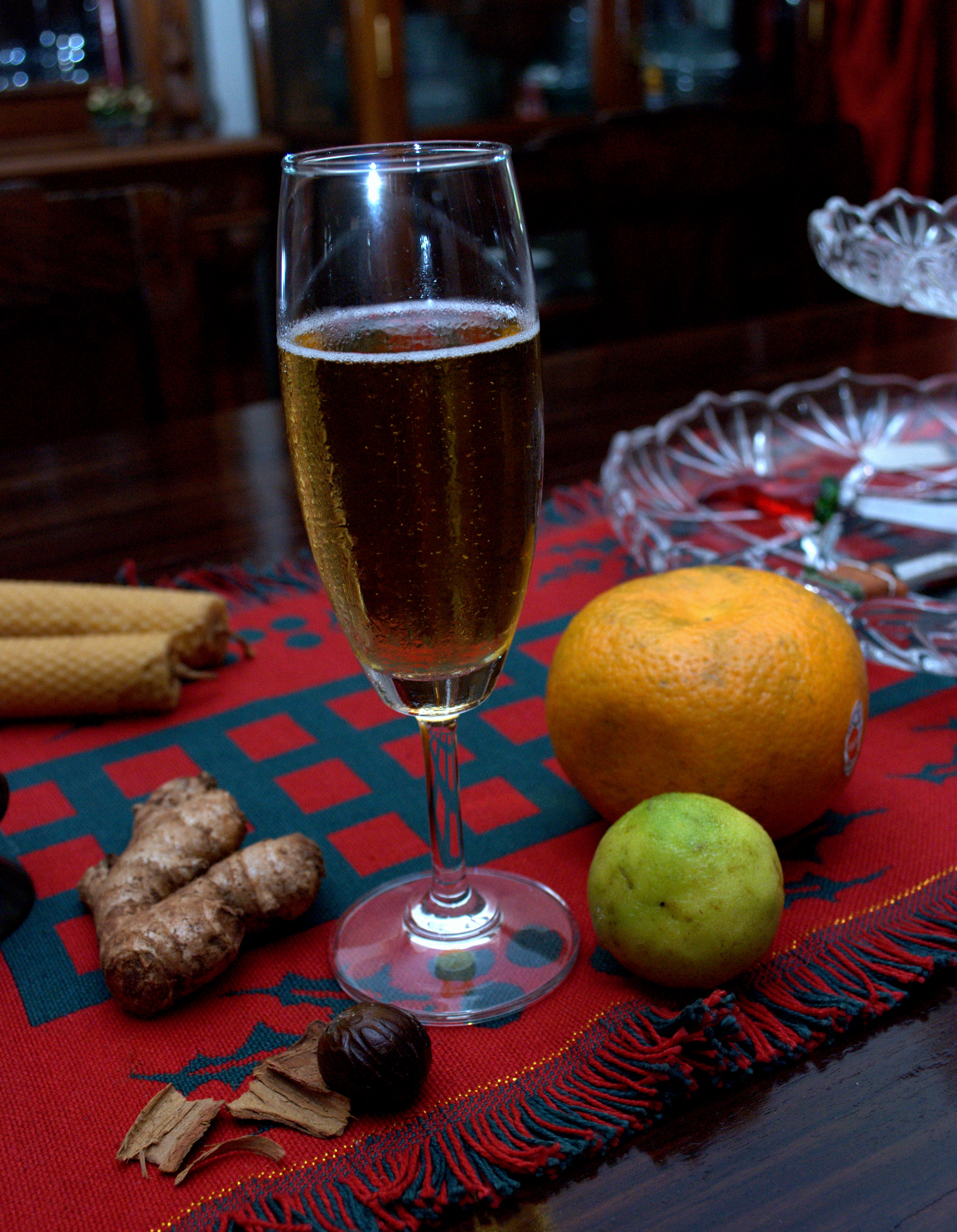 Indian Spiced Wine and Rum 