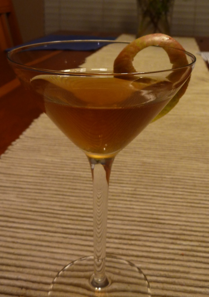 Warm Ginger Appletini