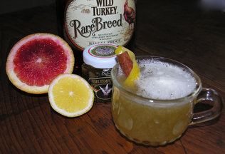 An Egg Sour Hot Toddy