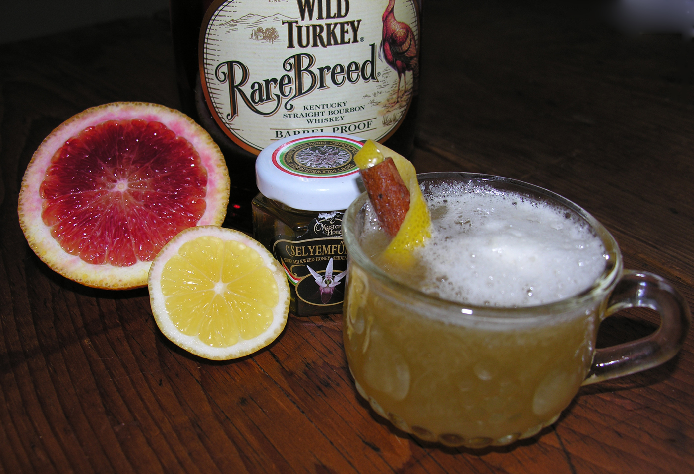An Egg Sour Hot Toddy