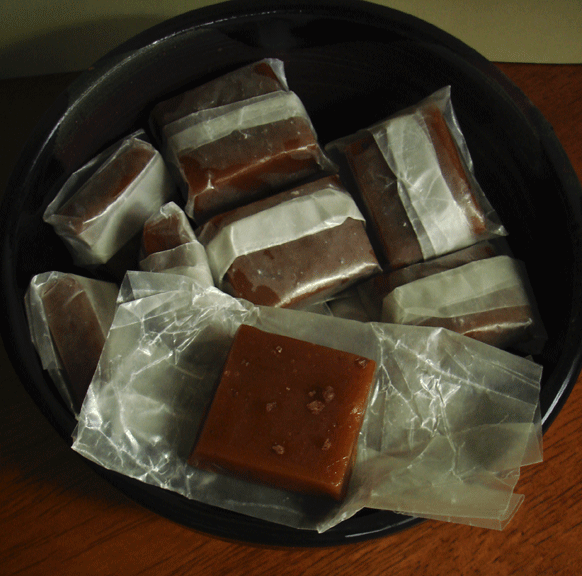 Smoked Tea Caramels