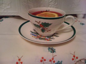 Lazy Cranberry Orange Tea Toddy