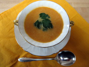 Creamy Carrot-Ginger Soup