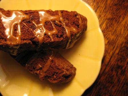Chocolate Chai Biscotti