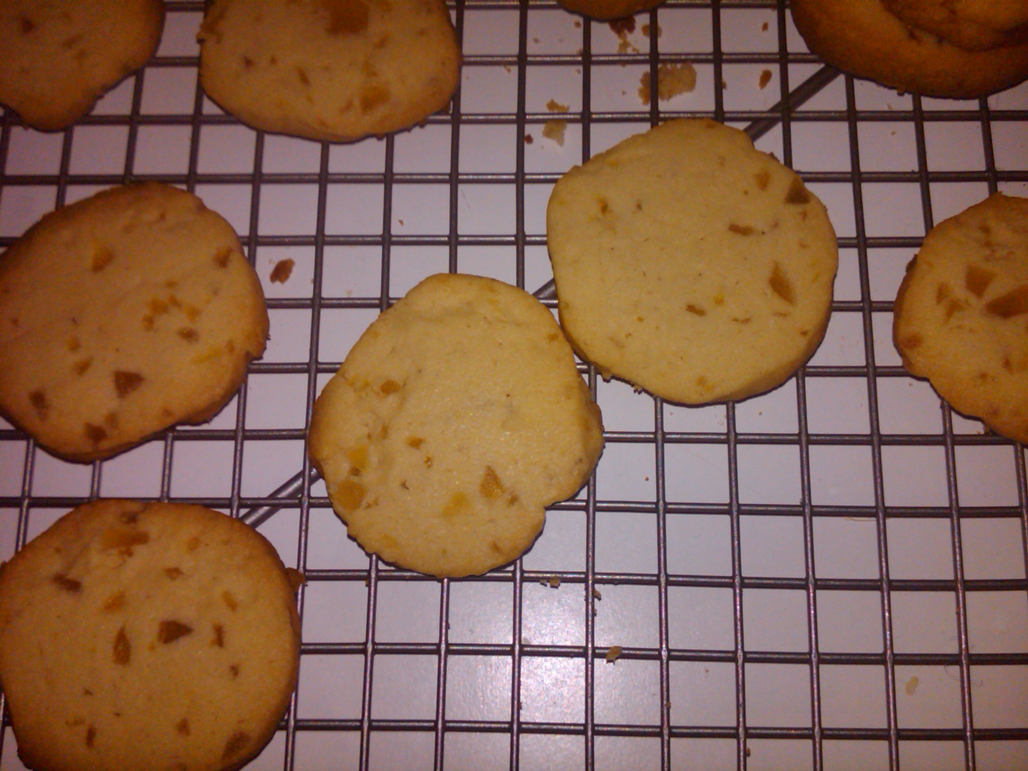 Candied Ginger Sables