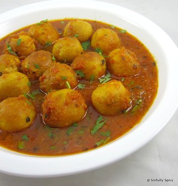 Curried Lentil Balls